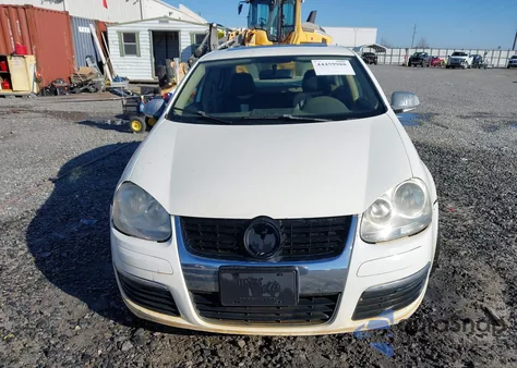 2007 Volkswagen Jetta Wolfsburg Edition из США, поврежденный, VIN 3VWEG71K67M116107
